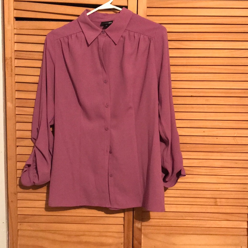 Purple blouse